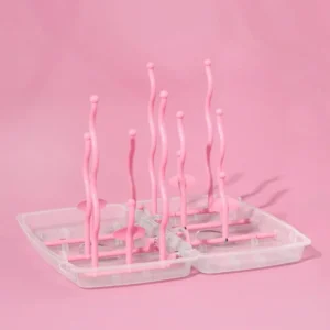 Portable Drainer Tree Shape Double Sided Cleaning Dryer Pacifier Baby Bottle Drying Rack Nipple Rack Bottle Rack Bottle Storage