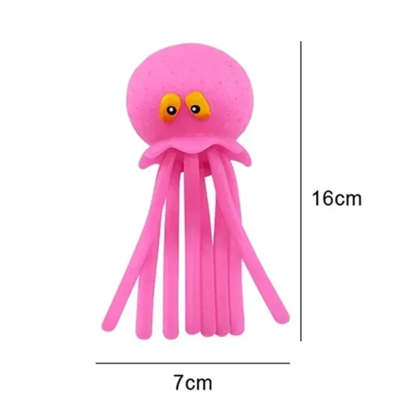 Baby Bath Toys Sponge Water Absorbing Octopus Squeezing Stress Relief Toys Summer Swimming Play Water Bath Toy for Children - Image 3