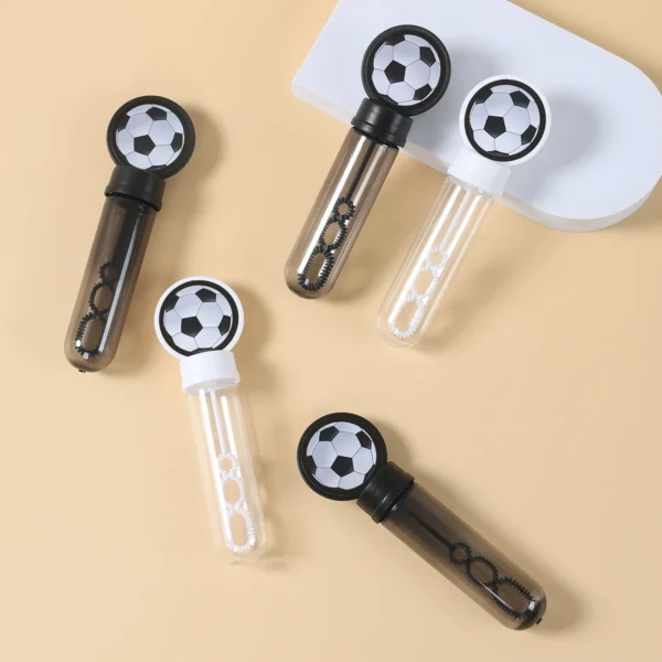 10pcs Football Theme Bubble Tube Excluding Bubble Water Kids Football Birthday Party Favors Baby Shower Football Birthday Decor - Image 4