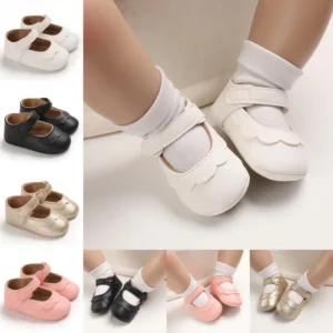 High Quality and Fashionable Spring/Summer Baby Mary Jane Princess Shoes For Lightweight and Breathable Soft Soled Children's