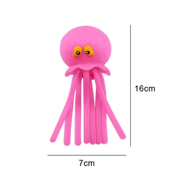 Squeeze Water Octopus Stress Relief Toy Baby Bathtub Bath Toys Decoration Summer Swimming Pool Play Water Toy for Children - Image 2