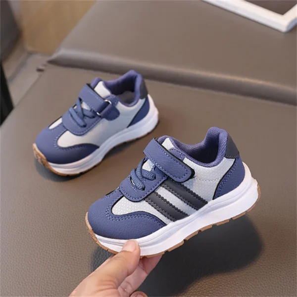 2025 New Autumn Baby Shoes Mesh Breathable Toddler Boys Sneakers Girls Sport Shoes Soft Sole Fashion little Kids Shoes EU 16-25 - Image 4