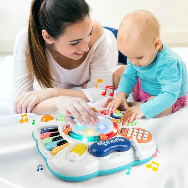 Baby & Toddler Toys - Baby Activity Learning Musical Table Toys for 6 Months- 3 Year Old - Safe,Sturdy and Fun,Boys Girls Gifts - Image 6