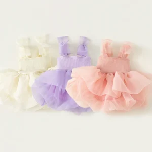 Fashion Girl Dress Baby 1st Birthday Party Dress Princess Baby Girls Dress For Party Toddler Dresses For Girls