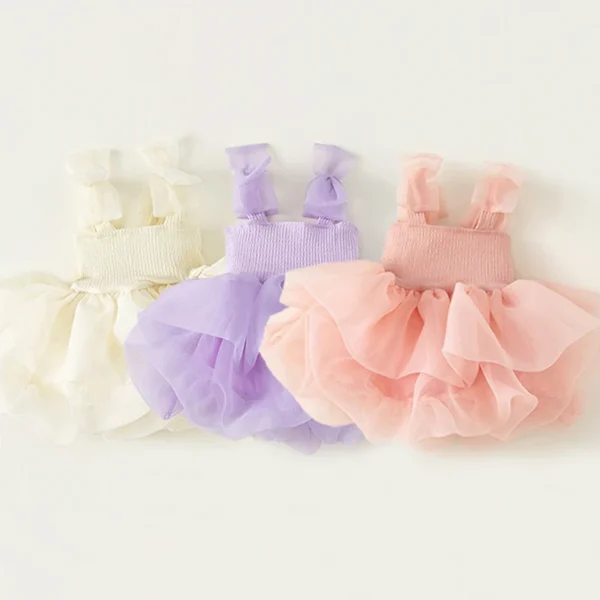 Fashion Girl Dress Baby 1st Birthday Party Dress Princess Baby Girls Dress For Party Toddler Dresses For Girls
